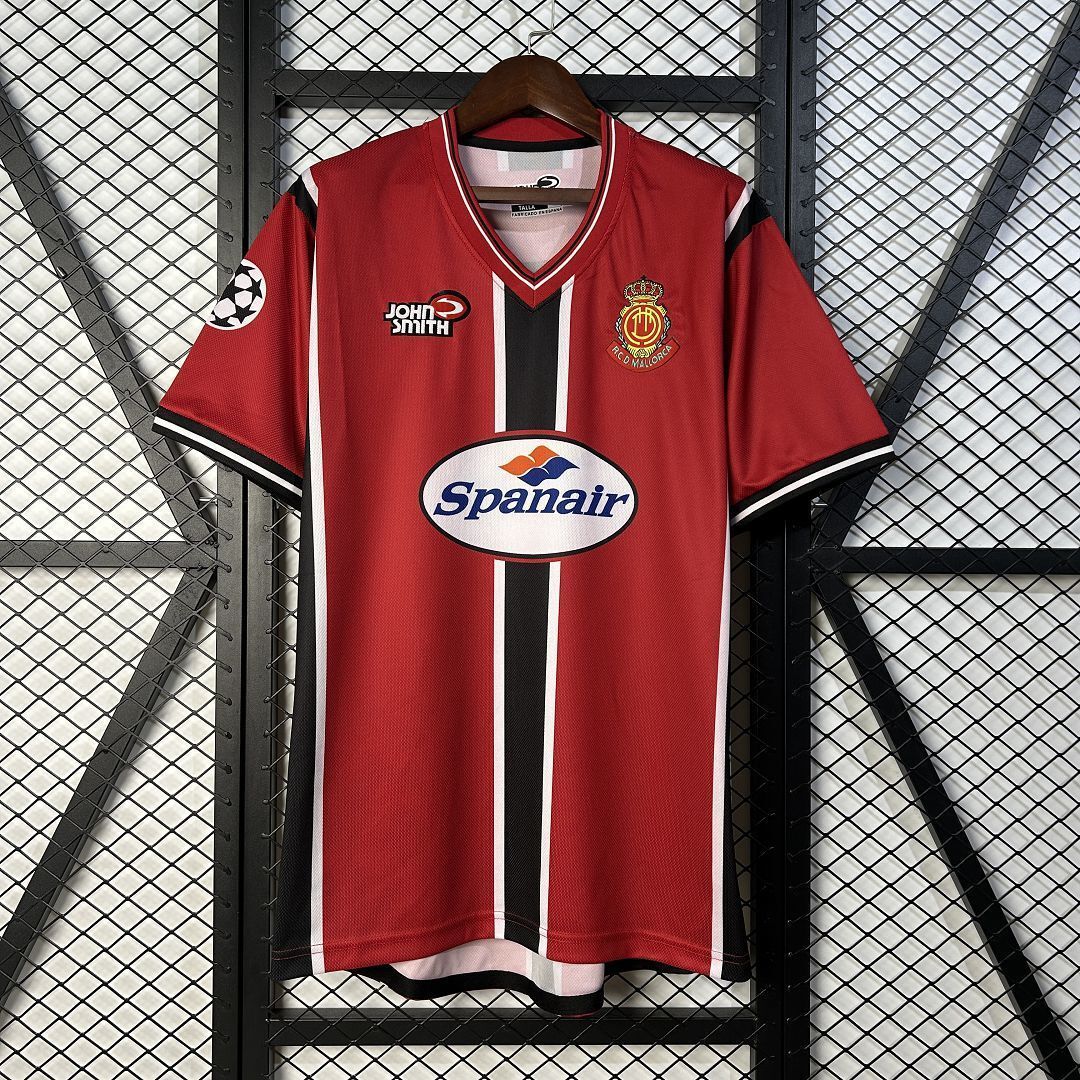 01-02 Mallorca Home Retro Kit Vintage Shirt Soccer AAAAJersey Yupoo