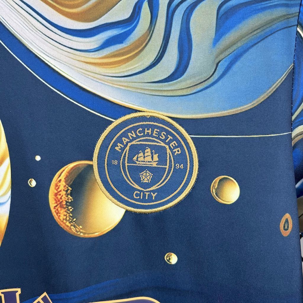25-26 Manchester City New Galaxy Year Special Edition Shirt Football Uniform AAAAJersey Wholesa 2