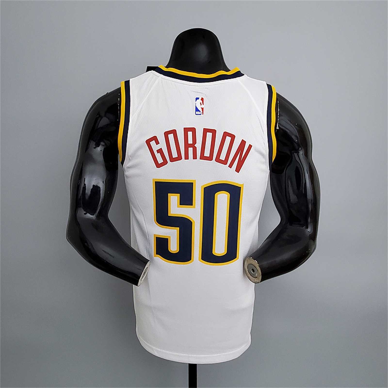 Nuggets Gordon #50 Limited White 5