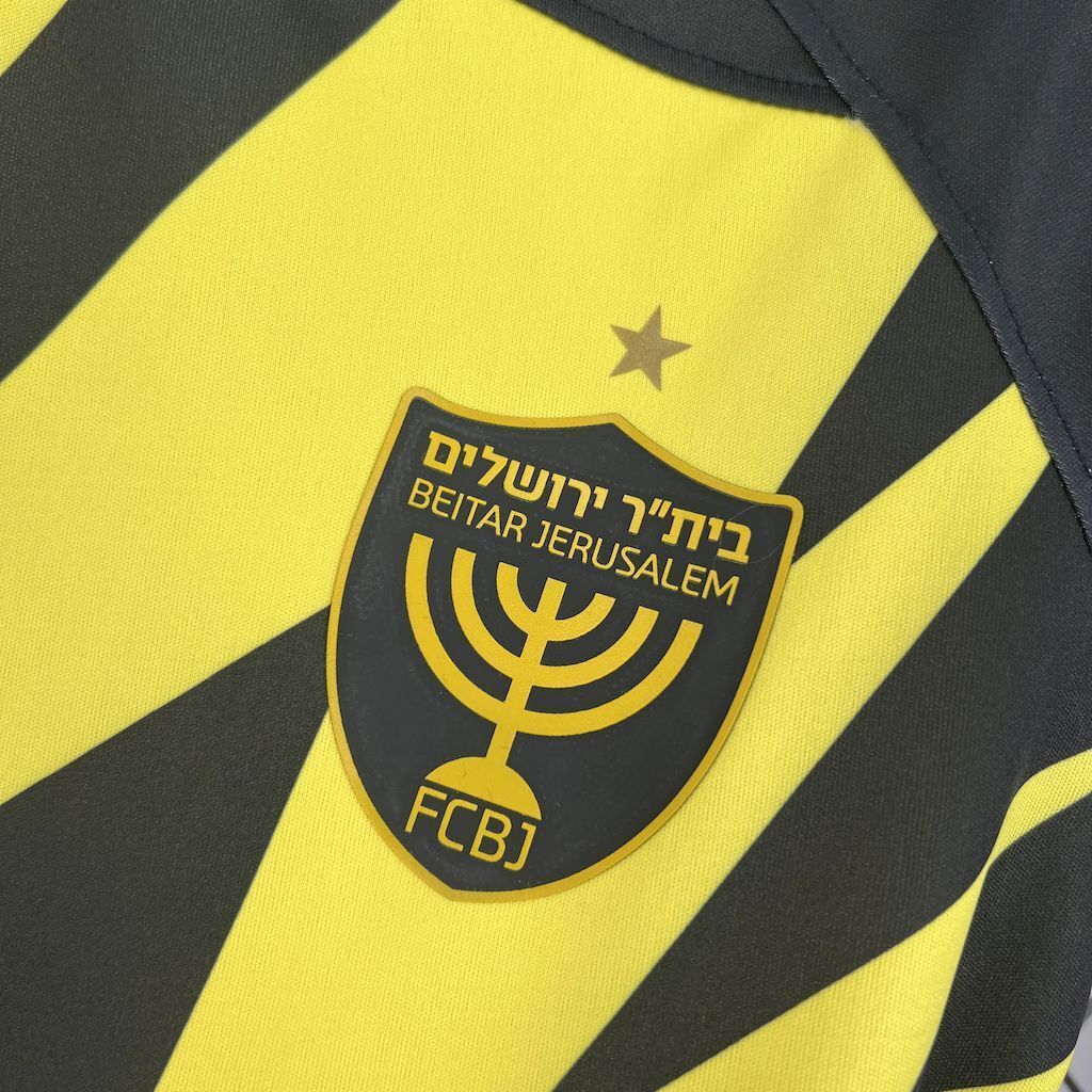 24-25 Beitar Jerusalem Home Shirt Football Uniform AAAAJersey Supply Yupoo 1