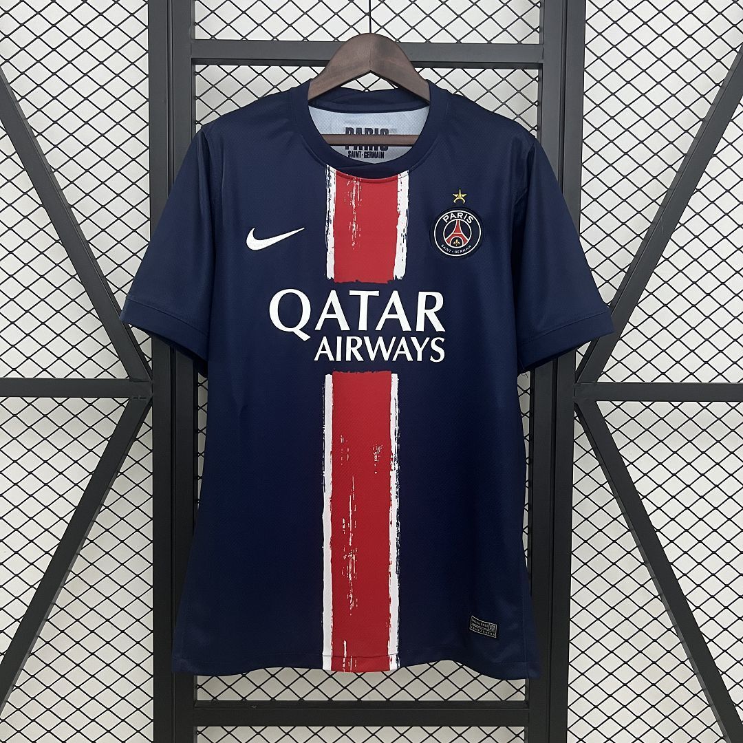 24-25 PSG Home Champions of Europe 2025 Kit Football T-Shirt AAAAJersey Wholesale Yupoo 3