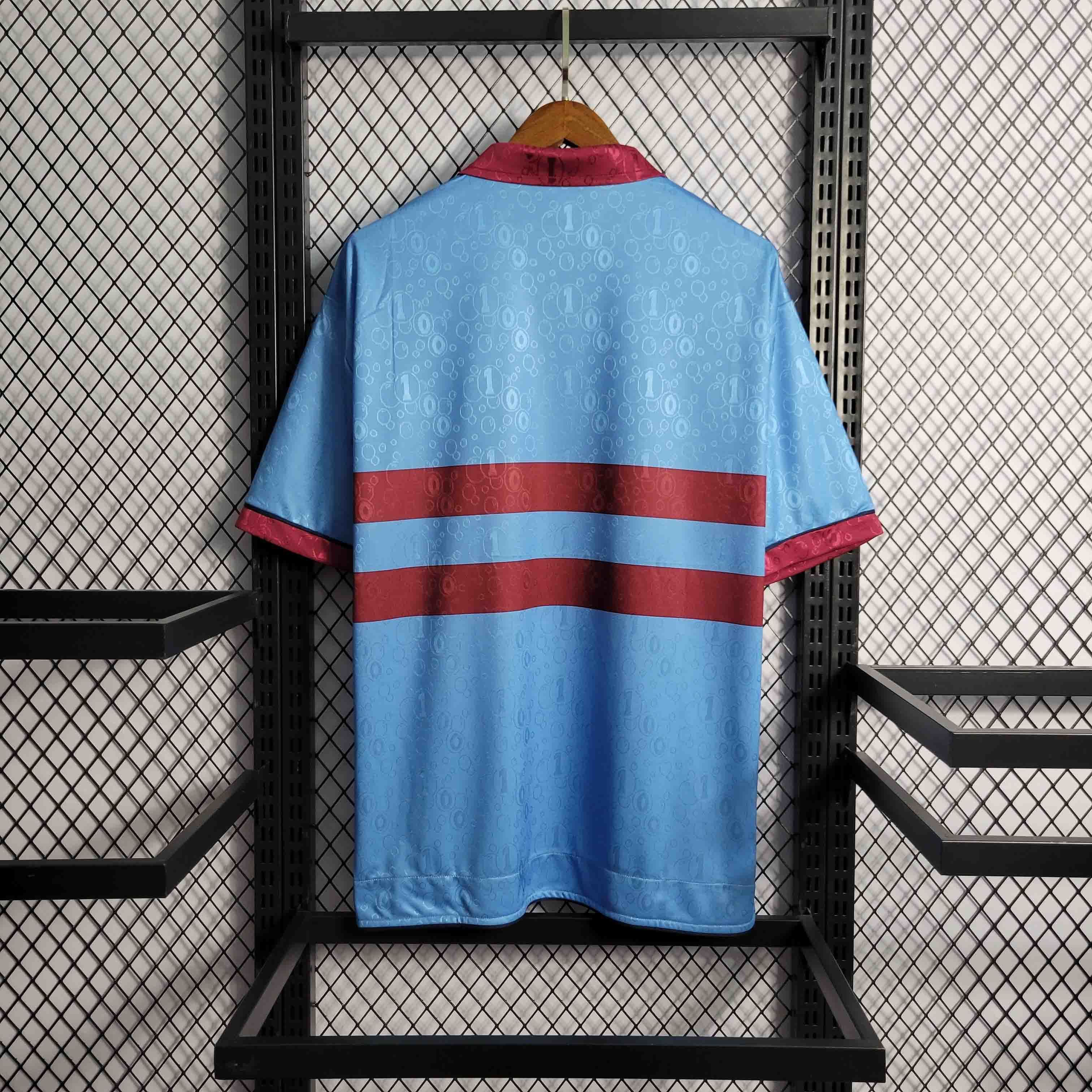 95-97 West Ham Away Retro Kit Vintage Shirt Sport AAAAJersey Yupoo 2