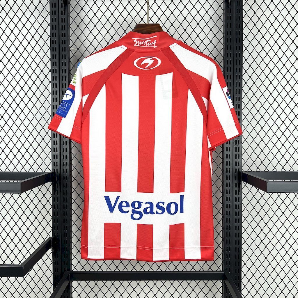 08-09 Sporting de Gijón Home Retro Kit Vintage Shirt AAAAJersey Supply Yupoo 4