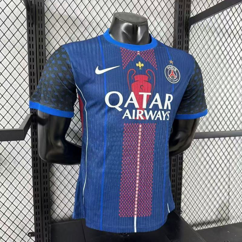 25-26 PSG Special Edition Kit Player Version Maillot été Soccer Sino Shirt AAAAJersey Yupoo 6