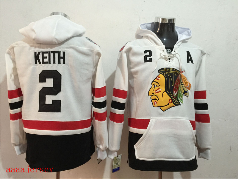 Chicago Blackhawks hoodie ice hockey jersey M-3XL 芝加哥黑鹰队带帽衫冰球服