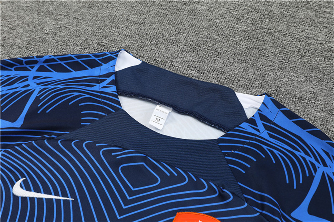 22-23 Netherlands Training suit royal blue 3