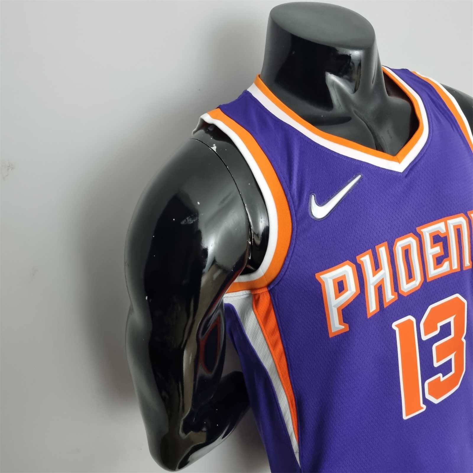 75th Anniversary Nash #13 Phoenix Suns Purple NBA Jersey 7