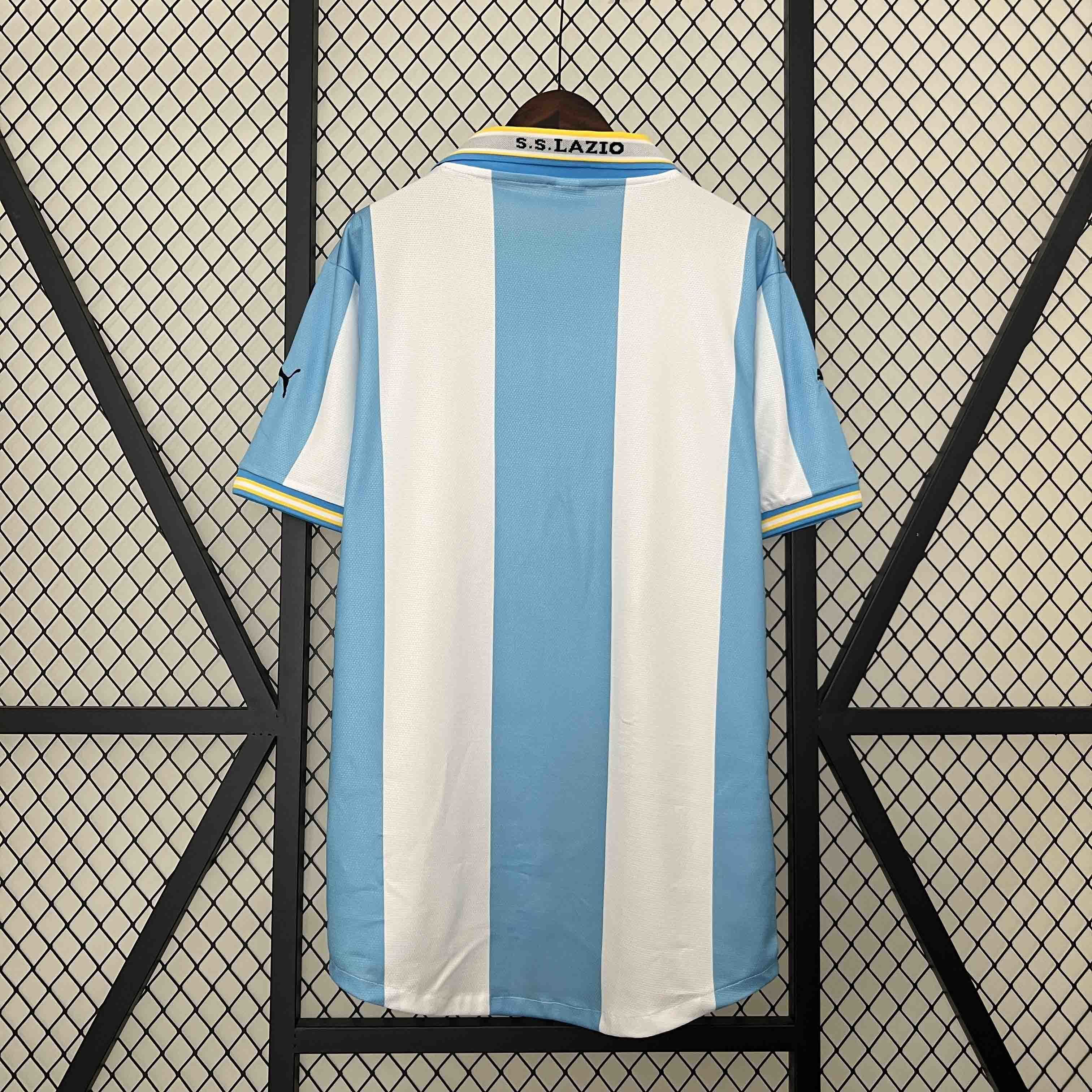 99-00 Lazio Home Retro Kit Football Apparel AAAAJerseys Dropshipping Yupoo 4