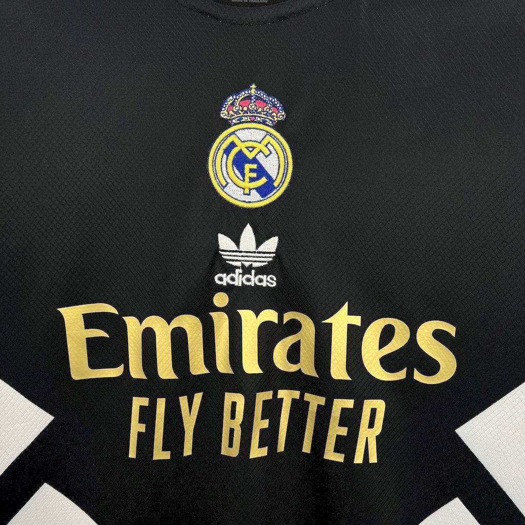 25-26 Real Madrid Black Celebrative Special Edition Shirt Football Uniforms AAAAJersey Supply Y 2