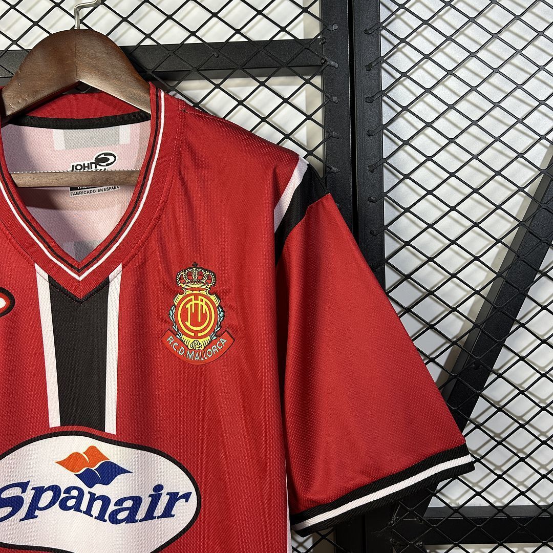 01-02 Mallorca Home Retro Kit Vintage Shirt Soccer AAAAJersey Yupoo 7