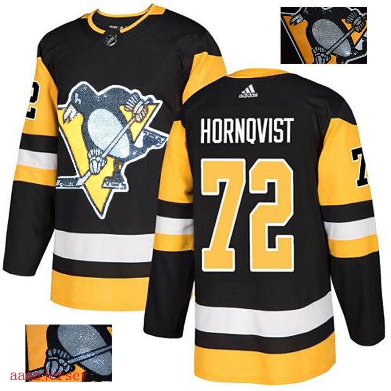 2018 Pittsburgh Penguins ice hockey jersey M-3XL 匹兹堡企鹅队时尚亮片款冰球服 13