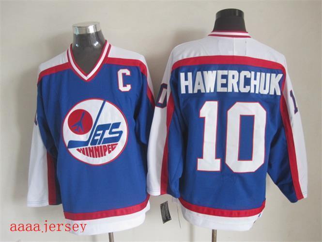 Winnipeg Jets retro ice hockey jersey M-3XL 温尼伯喷气机队复古冰球服 1