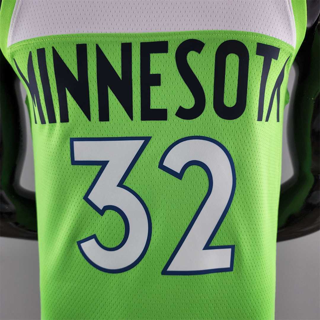 Minnesota Timberwolves TOWNS#32 Air Jordan NBA Jersey Blue 2