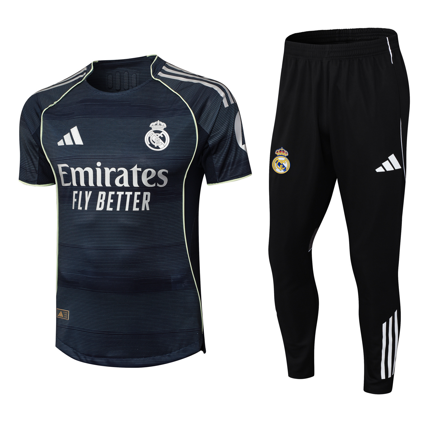 25-26 Real Madrid Away Player Version Training Kits Football Tracksuits