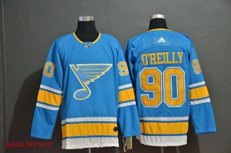 St. Louis Blues ice hockey jersey M-3XL 圣路易蓝调队冰球服 1