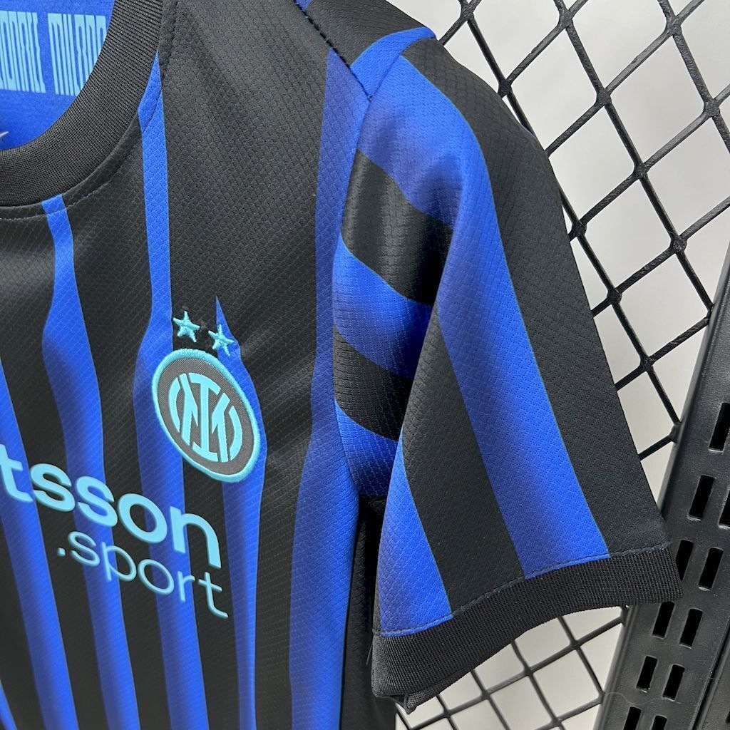 25-26 Inter Milan Home Kid Kits Youth Apparels AAAAJersey Supply Yupoo 1