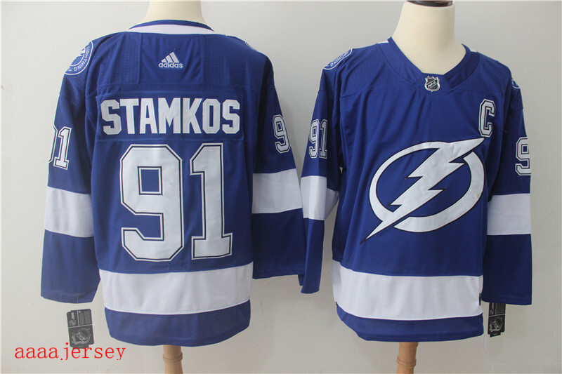 Tampa Bay Lightning ice hockey jersey M-3XL 坦帕湾闪电队冰球服 7