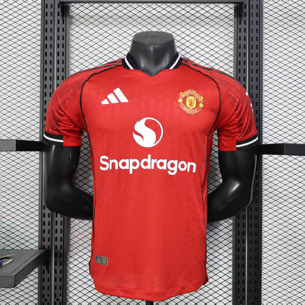 25-26 Manchester United Home Kit Player Version Shirt AAAAJersey Yupoo