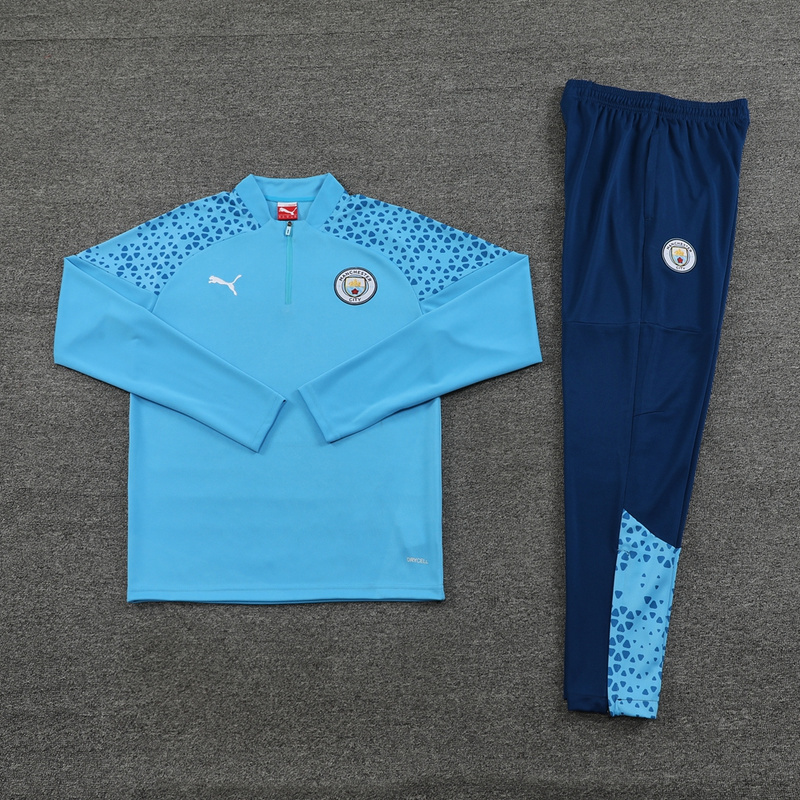 23-24 Manchester City Long Sleeve Training Suit Yupoo 2