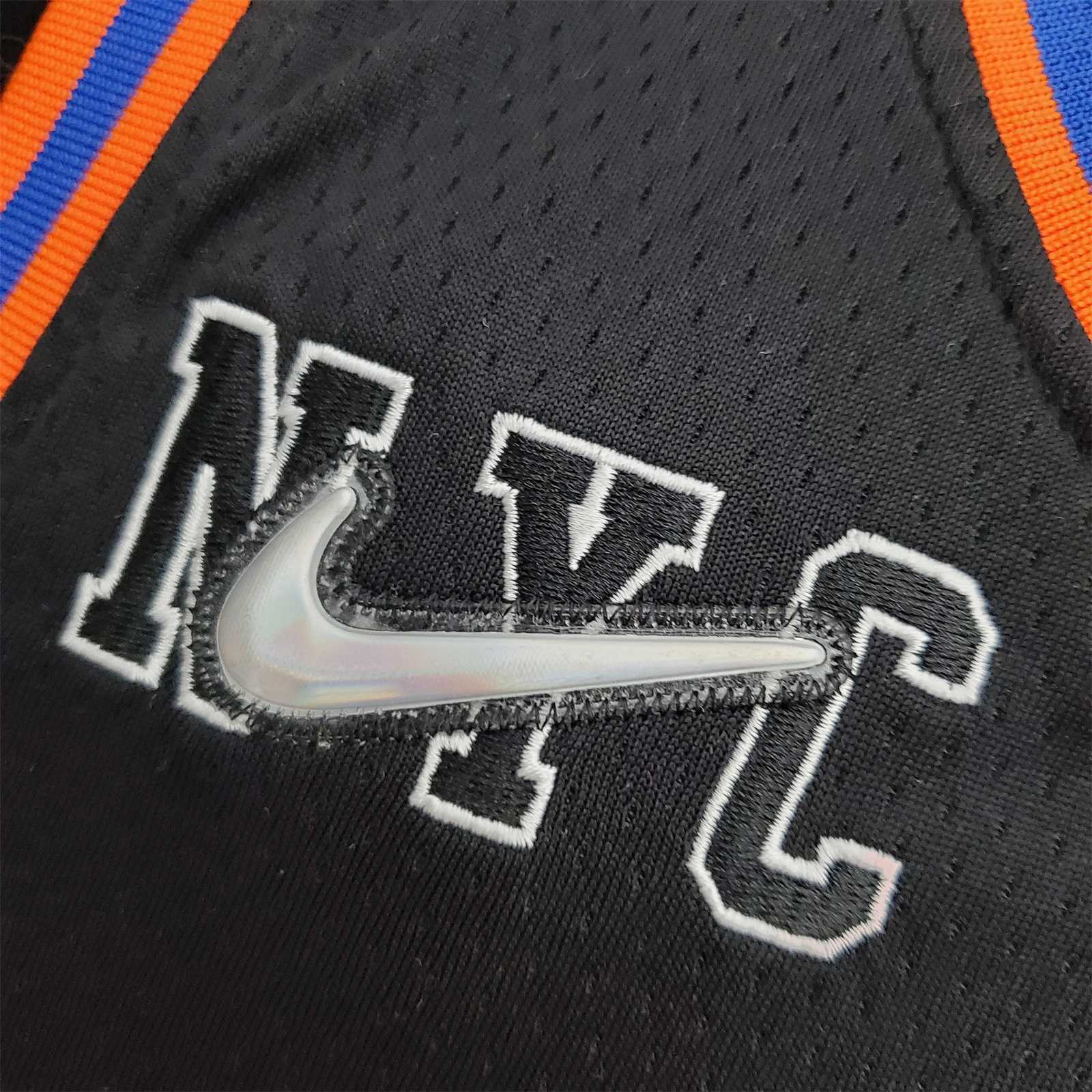 2022 Season Walker#8 Knicks Urban Edition Black NBA Jersey 8