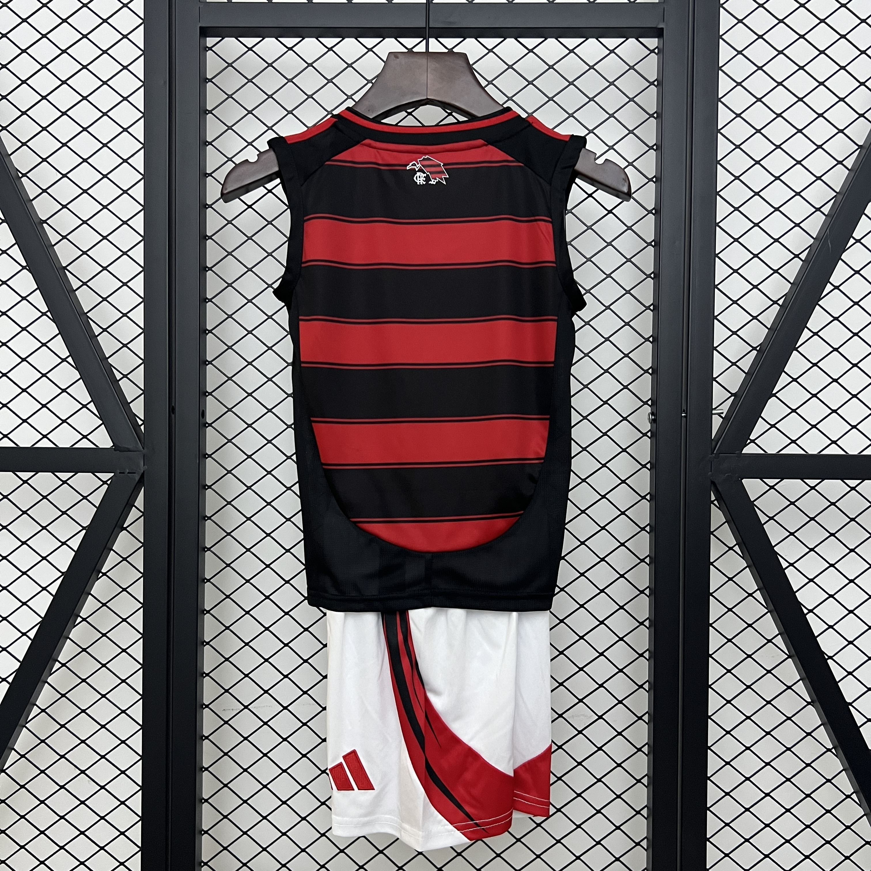25-26 Flamengo Home Kid Vest Kits Sports Youth Apparels AAAAJersey Dropship Yupoo 2