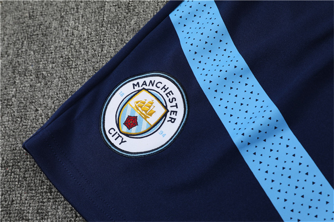 22-23 Manchester City Training Kit Blue 3