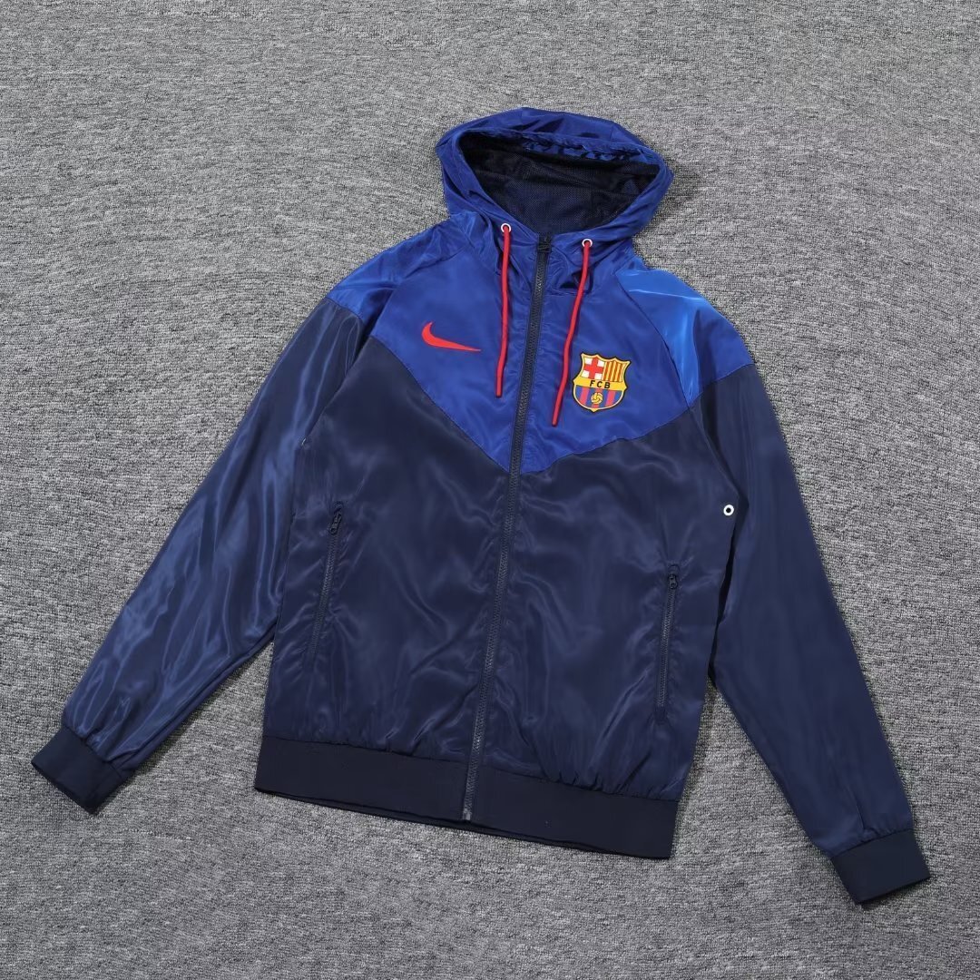 23-24 Barcelona Hoodies Windbreaker Jackets Yupoo 2