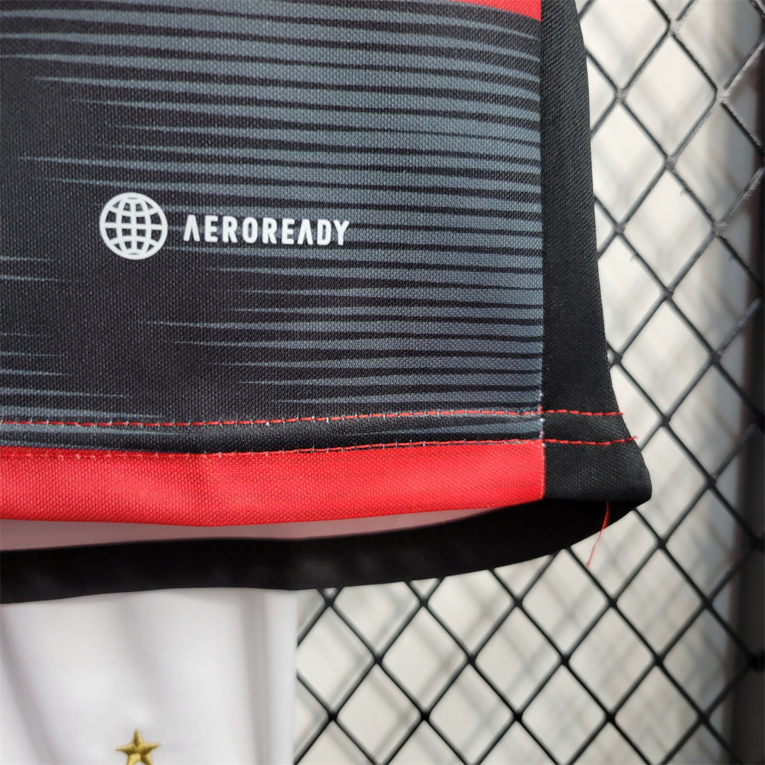23-24 Flamengo home kids kit 12