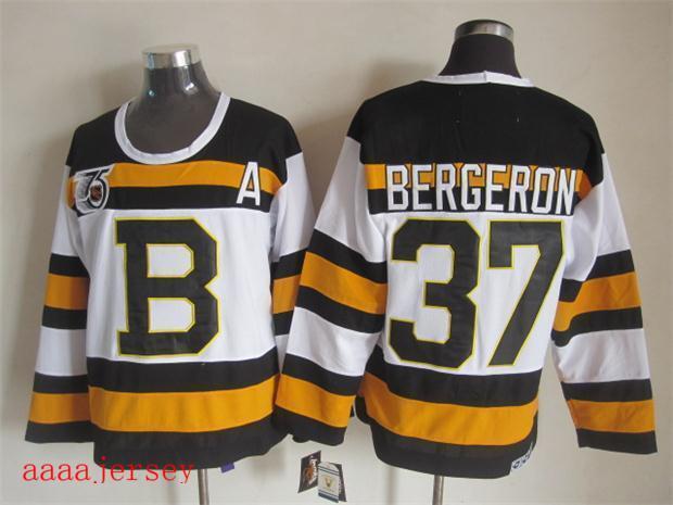 Boston Bruins retro ice hockey jersey M-3XL 波士顿棕熊队复古冰球服 6