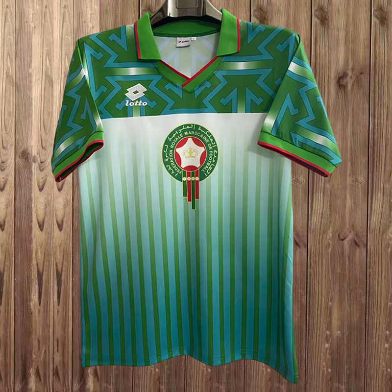 1994 Morocco Away Retro Kit Vintage Shirt Soccer AAAAJersey Yupoo