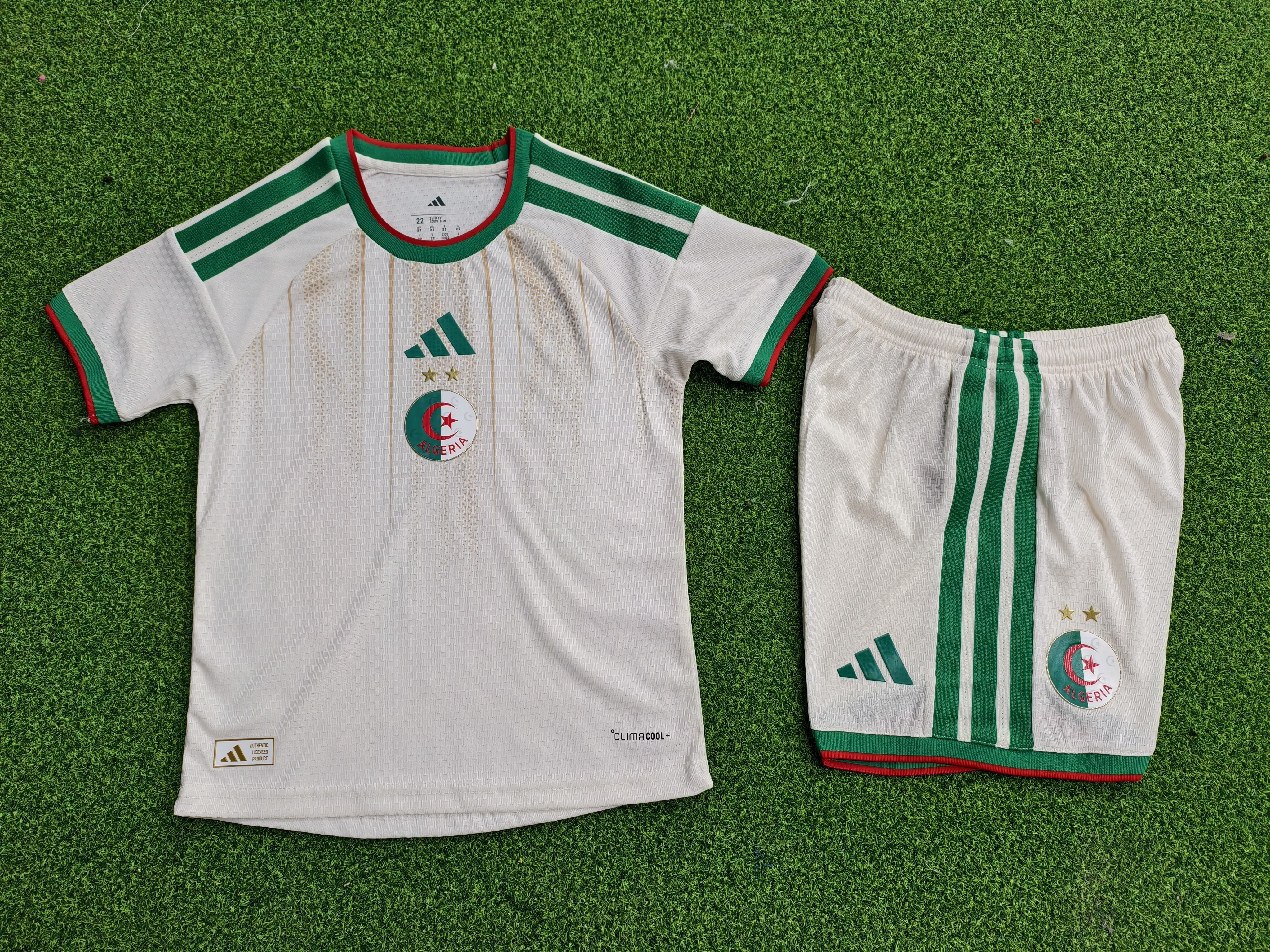 World Cup 2026 Algeria Home Kids Kit Soccer Player Version Children Sets AAAAJersey Supply Yupo