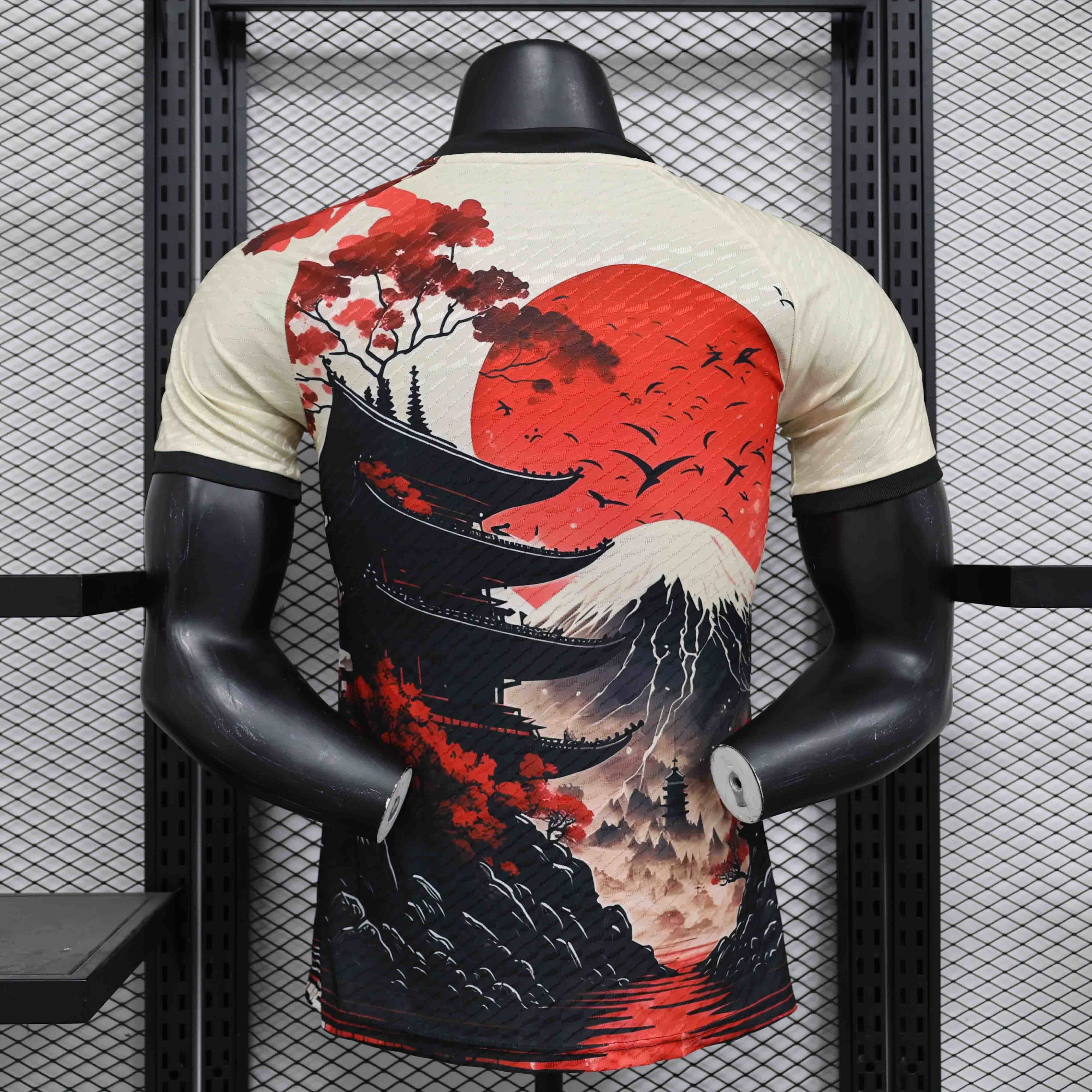 2024 Japan Red Sunrise Scenery Special Edition Player Version Shirt Sport AAAAJersey Yupoo 2