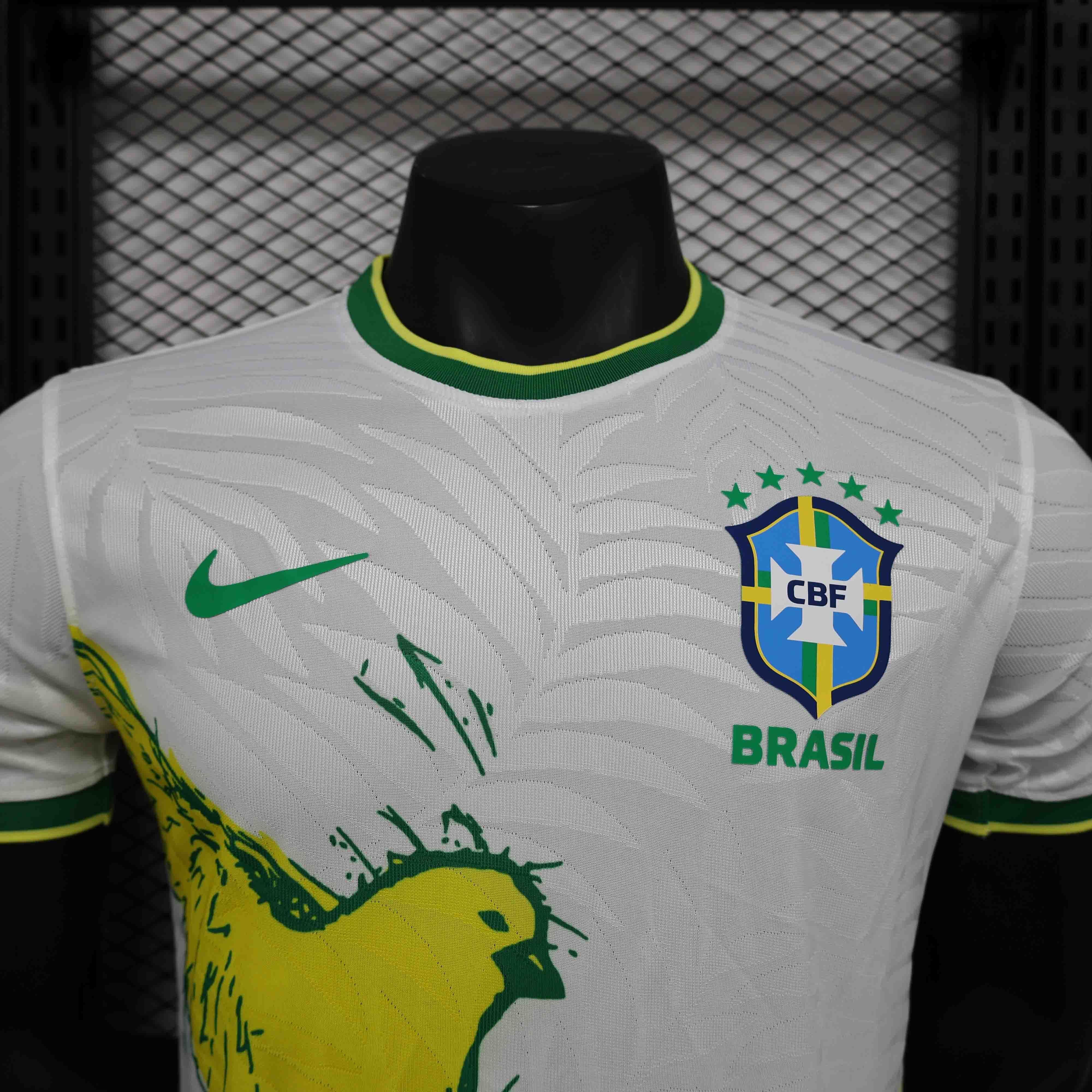 2024 Brazil White Birds Special Edition Player Version Shirt AAAAJersey Supplier Yupoo 1