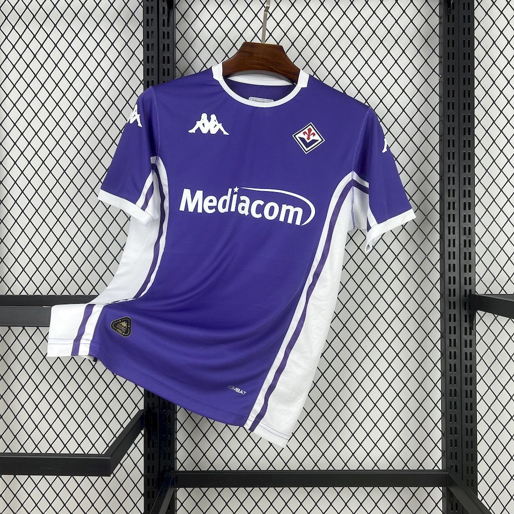 25-26 Fiorentina Home Shirt Soccer Apparels AAAAJersey Supply Yupoo