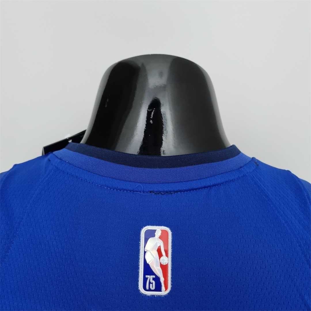 75th Anniversary McGrady #1 Orlando Magic Blue NBA Jersey 1