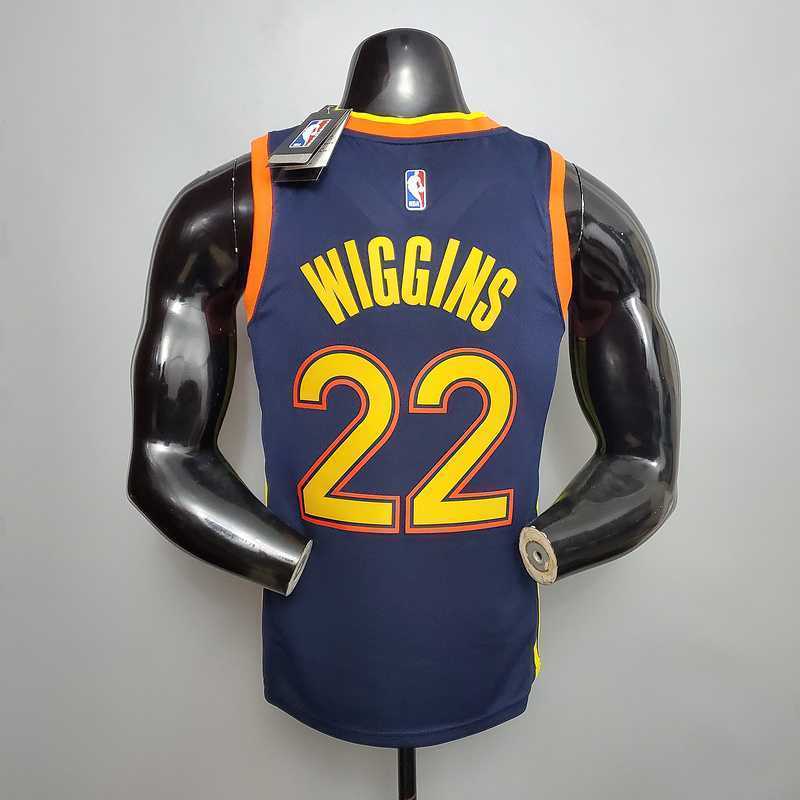 New Warriors WIGGINS#22 City Edition Royal Blue 3