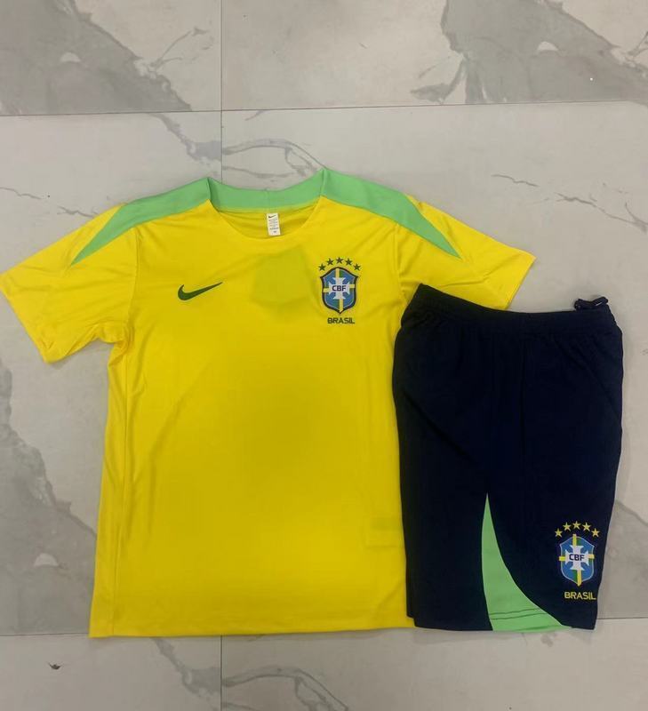 2024 Brazil Training Soccer Jerseys Football Shirts 1