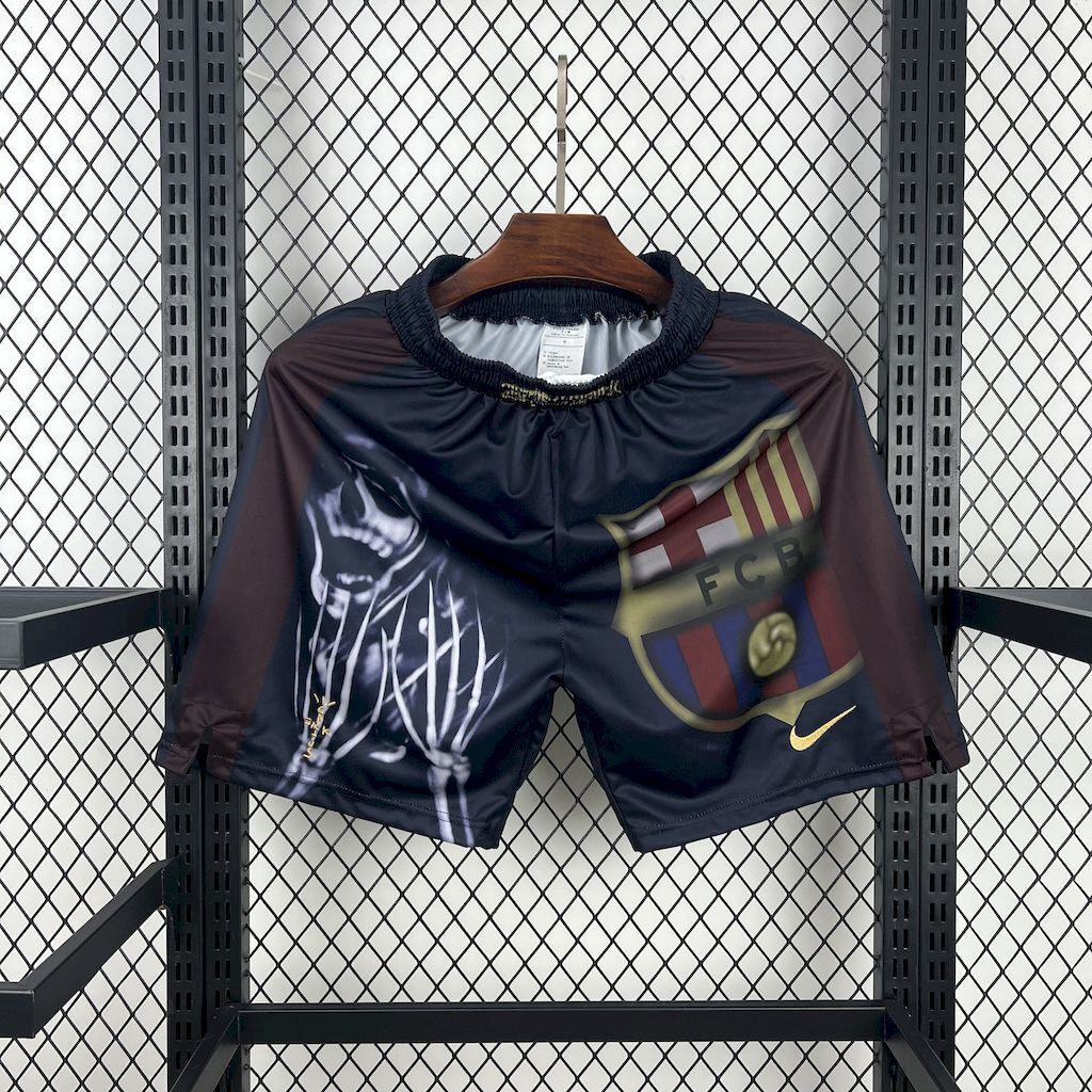 25-26 Barcelona Special Edition Retro Shorts Football Trousers AAAAJersey Supply Yupoo
