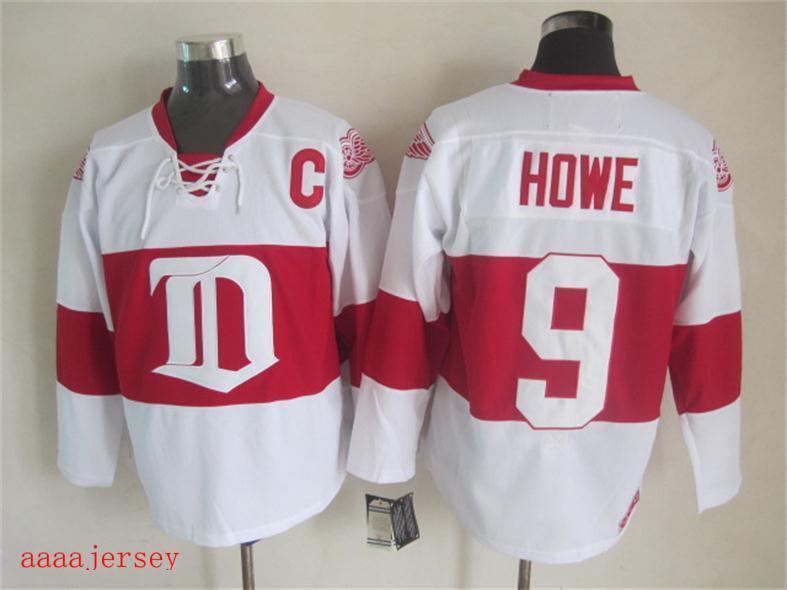 Detroit Red Wings retro ice hockey jersey M-3XL 底特律红翼队复古冰球服 2