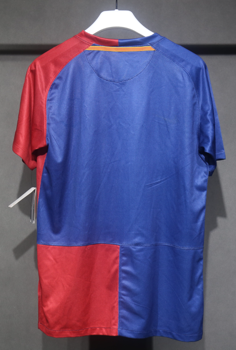 08-09 Barcelona Home Retro Kit Vintage Player Version Sino Shirt AAAAJersey Dropship Yupoo 7