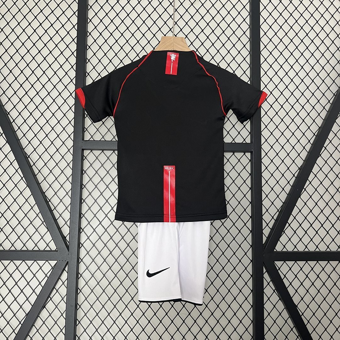 07-08 Manchester United Away Retro Kids Kits Children Sets Football AAAAJerseys Yupoo 10