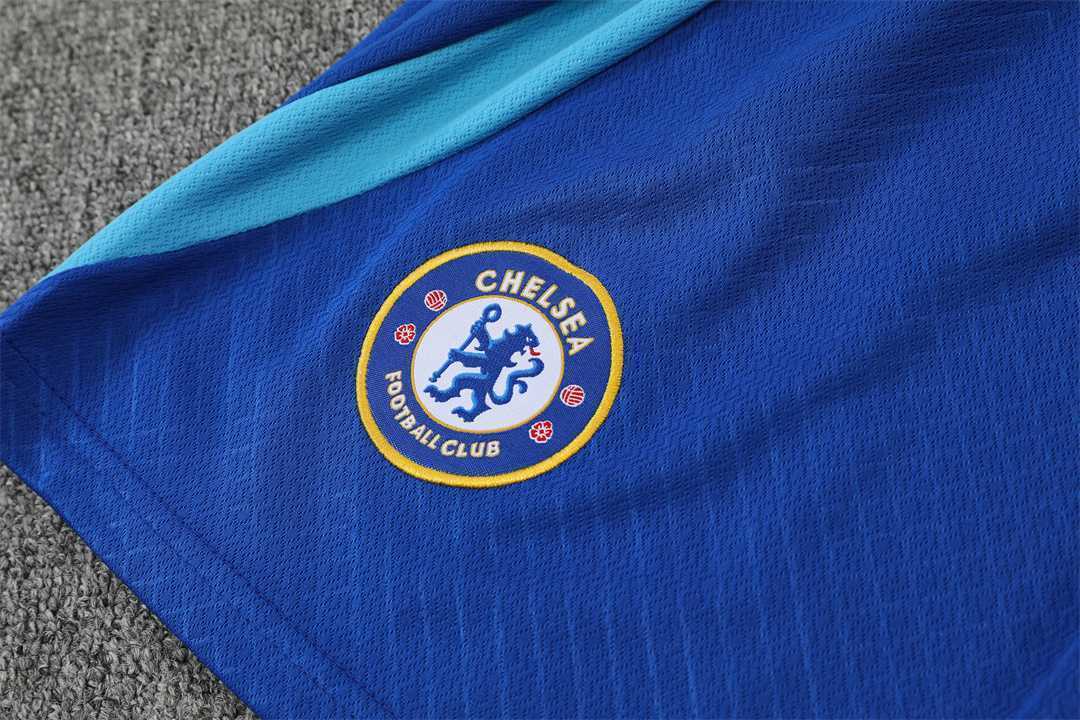 22-23 Chelsea Training Short Sleeve Kit Blue 12
