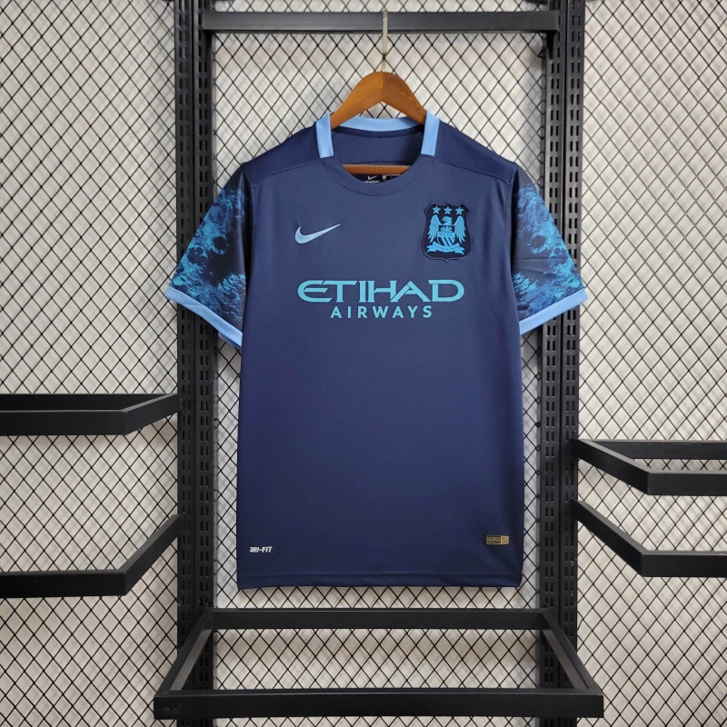 15-16 Manchester City Away Retro Kit Jersey Supplier Yupoo