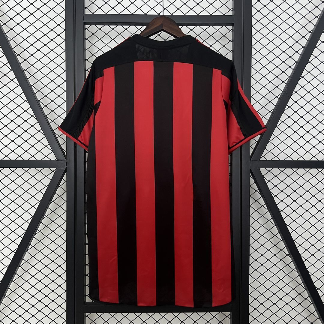 03-04 AC Milan Home Retro Kit Vintage Shirt AAAAJersey Dropship Yupoo 1