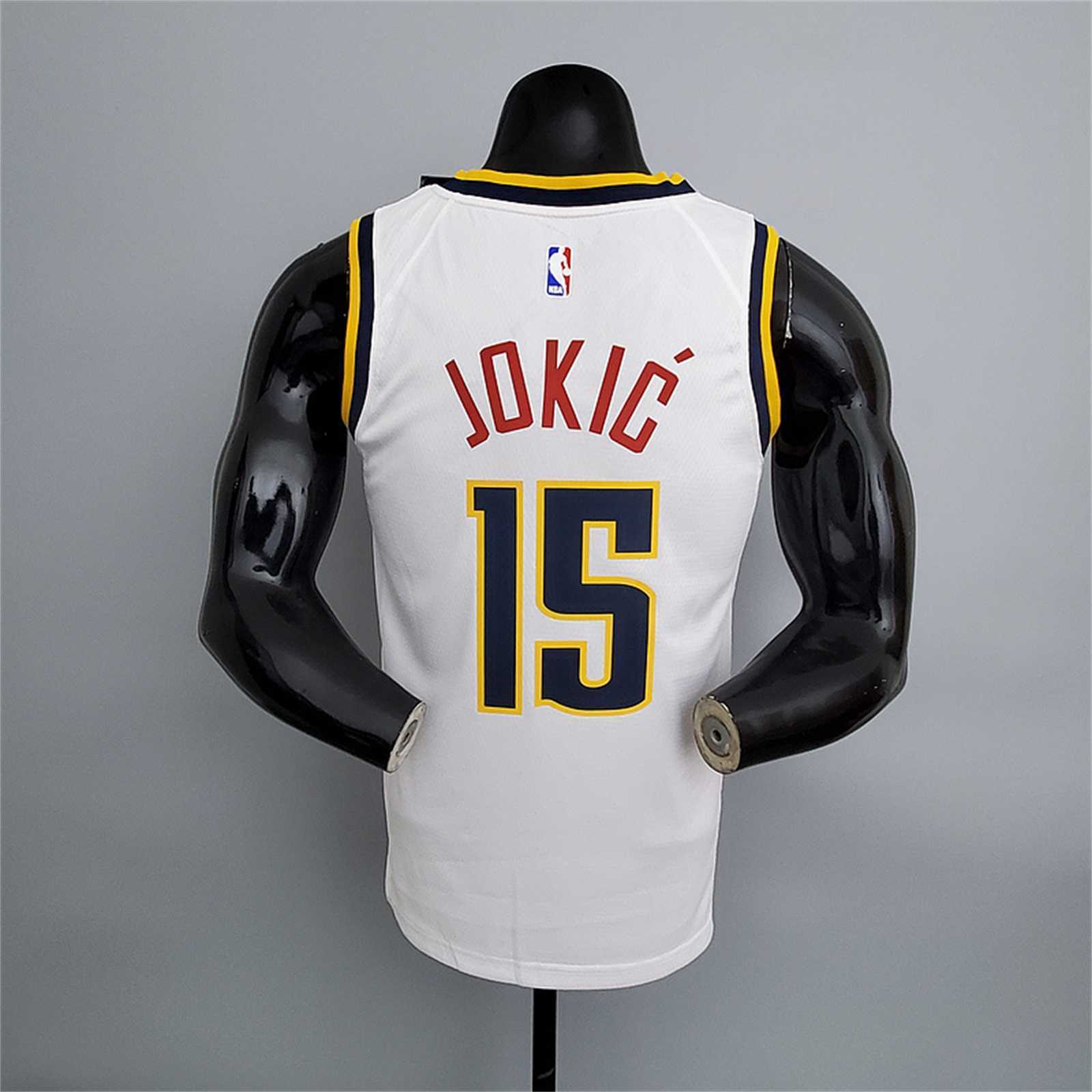 Nuggets Jokic #15 Limited White 7