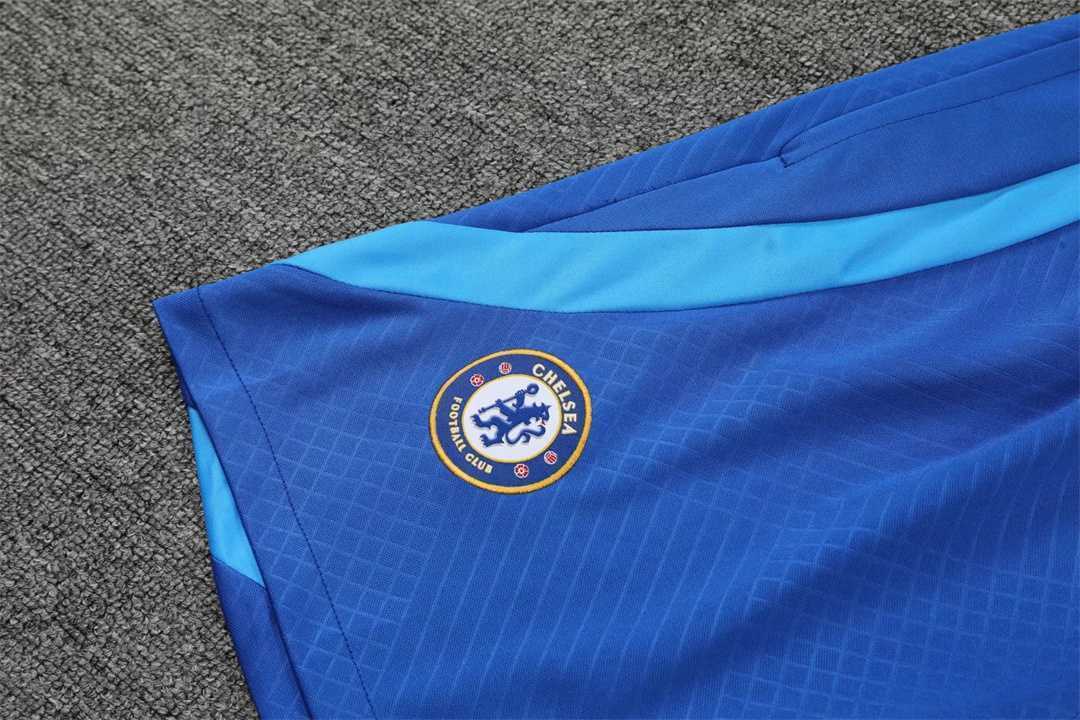 22-23 Chelsea vest training suit kit Blue Camo 2