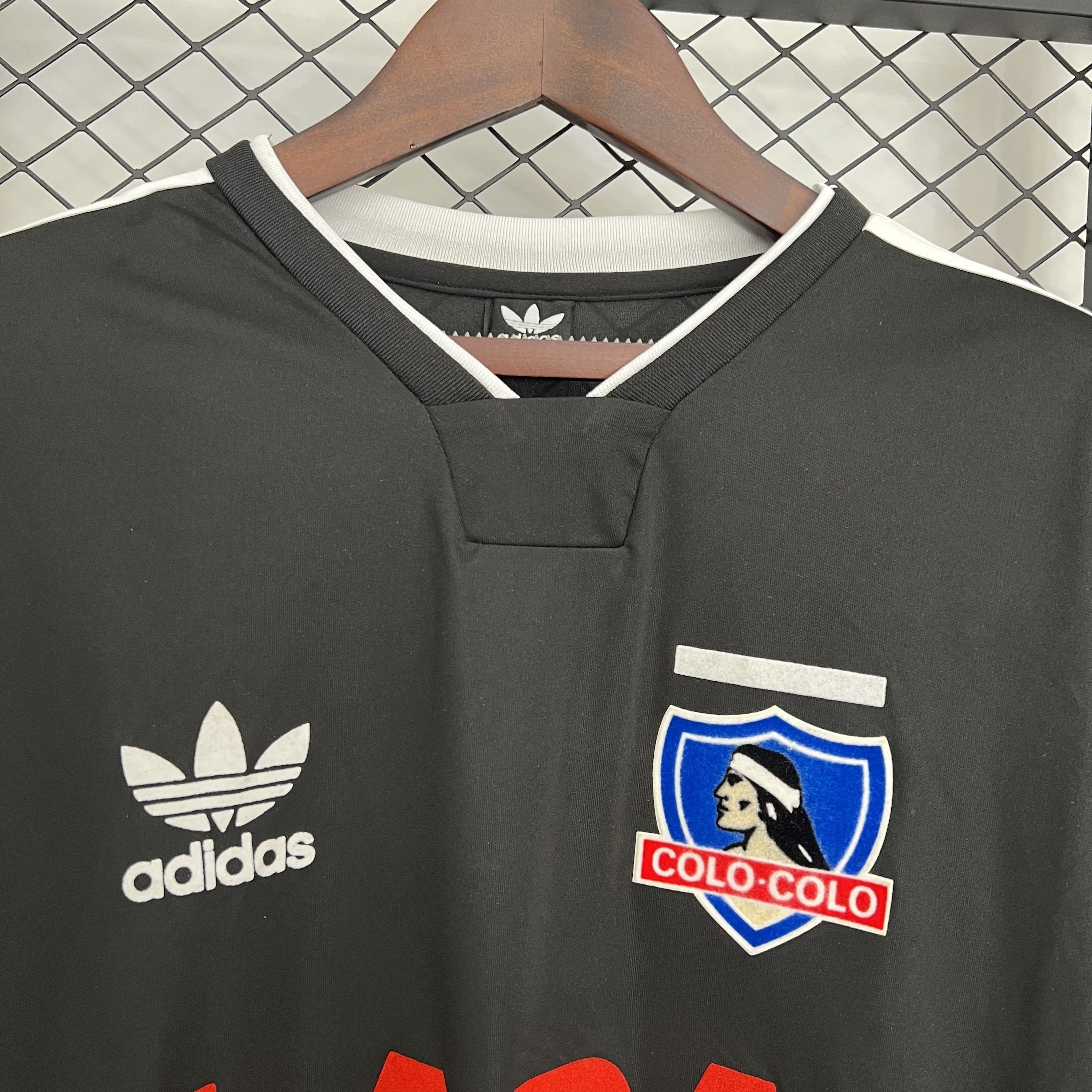 1991 Colo Colo Away Retro Kit Vintage Shirt Football AAAAJersey Wholesale Yupoo 2