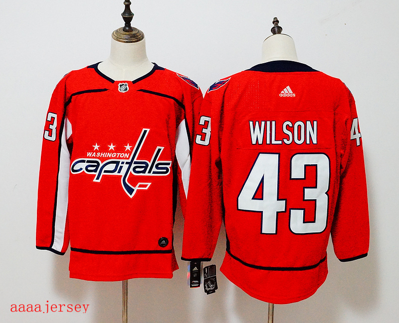 Washington Capitals ice hockey jersey M-3XL 华盛顿首都队冰球服 7