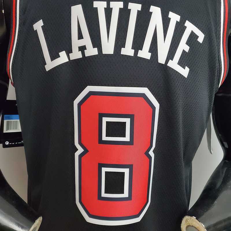 LAVINE#8 Chicago Bulls Black 2