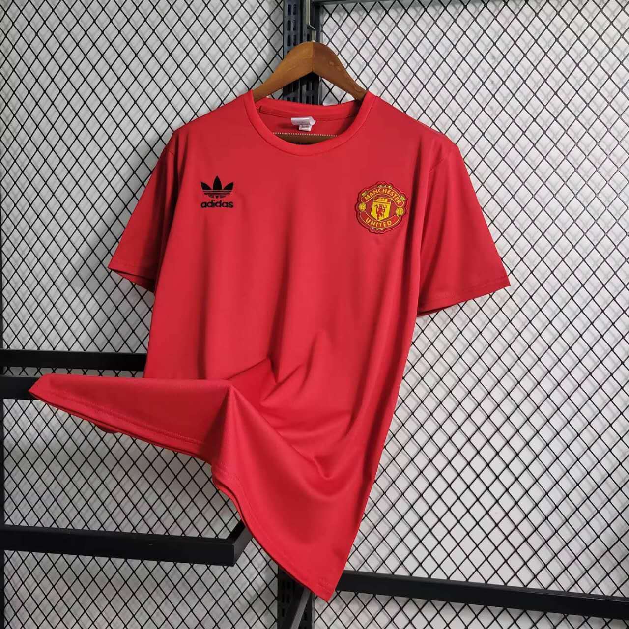 23-24 Manchester United Red S-XXL Cheap Soccer Jerseys 3